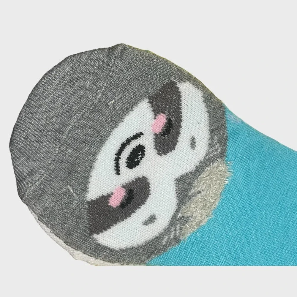 Women’s Foot Liners Rainbow Sloth Socks